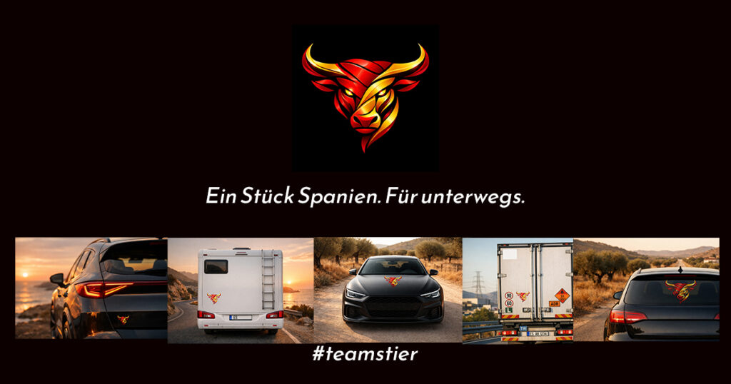 Stier-Aufkleber
