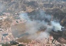 Großbrand in Murcia
