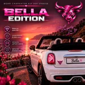 Stier-Aufkleber - Bella Edition