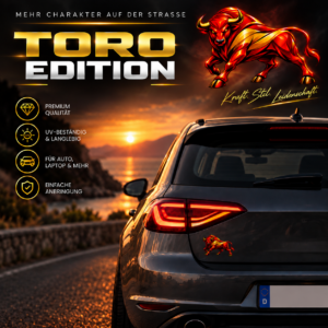 Stier-Aufkleber - Toro Edition