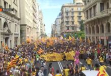 45.000 Menschen bei Unabhängigkeitsdemonstration zur Diada in Barcelona