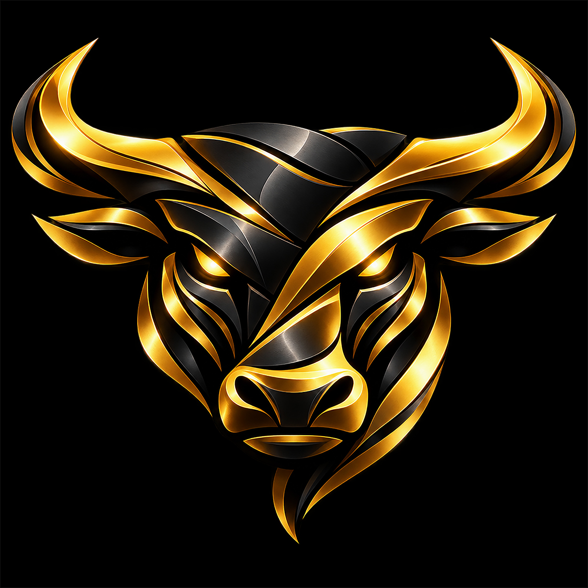 Stier-Aufkleber – Mini GoldBull Edition – Bild 2