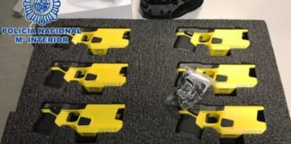 Spektakulärer Überfall bei Madrid: Hunderte Elektroschocker für Spaniens Nationalpolizei gestohlen